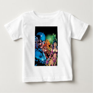Schwärzeste NachtComic-Platte 2 - Farbe Baby T-shirt