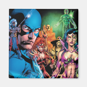 Schwärzeste NachtComic-Platte 2 - Farbe Magnet