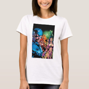 Schwärzeste NachtComic-Platte 2 - Farbe T-Shirt