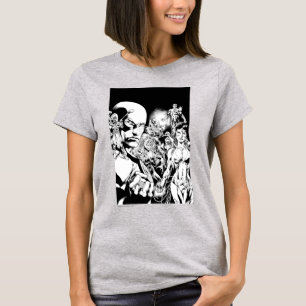 Schwärzeste NachtComic-Platte 2 T-Shirt