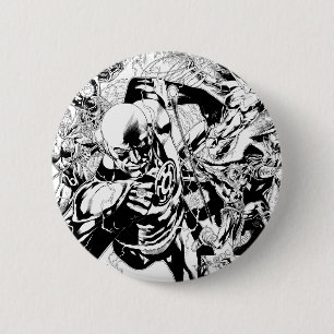 Schwärzeste NachtComic-Platte Button