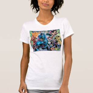 Schwärzeste NachtComic-Platte - Farbe T-Shirt