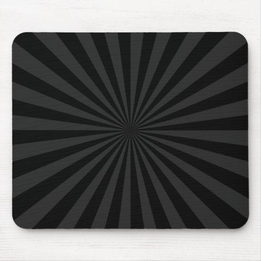 Schwarzesund Holzkohlesun-Explosions-Dekor Mousepad (Vorne)
