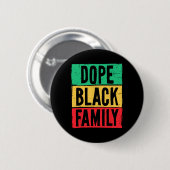 Schwarzfamilienjury 11. Geschichtsmonat passt zusa Button (Vorne & Hinten)