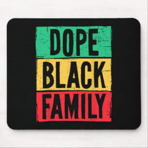Schwarzfamilienjury 11. Geschichtsmonat passt zusa Mousepad