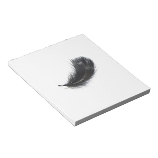 Schwarzfeder Notizblock (angewinkelt)