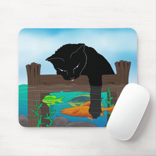 Schwarzfisch Mousepad (Mit Mouse)