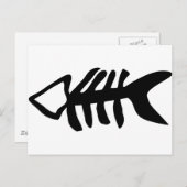 Schwarzfische Postkarte (Vorne/Hinten)