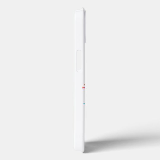 Schwarzflaume Katze mit Blume Case-Mate iPhone Hülle (Rückseite / Rechts)