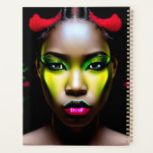 Schwarzfrauen Afrikanische Melanin Planer (Rückseite)