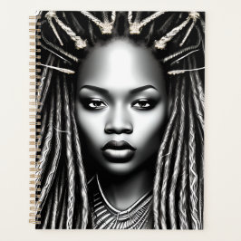 Schwarzfrauen Afrikanische Melanin Planer