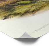 Schwarzfußgletscher Poster (Ecke)