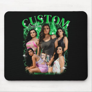 Schwarzgebrannte I Love My Hot Girlfriend Herz Gf Mousepad