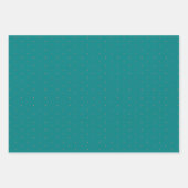 Schwarzgelb Polka Dot Wrapping Paper Geschenkpapier Set (Vorderseite 3)