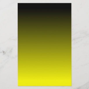 Schwarzgelber Ombre