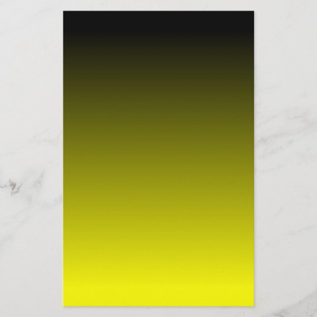 Schwarzgelber Ombre (Vorderseite)