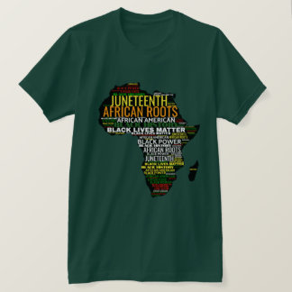Schwarzgeschichte Afrikas Roots Black Lives T-Shirt