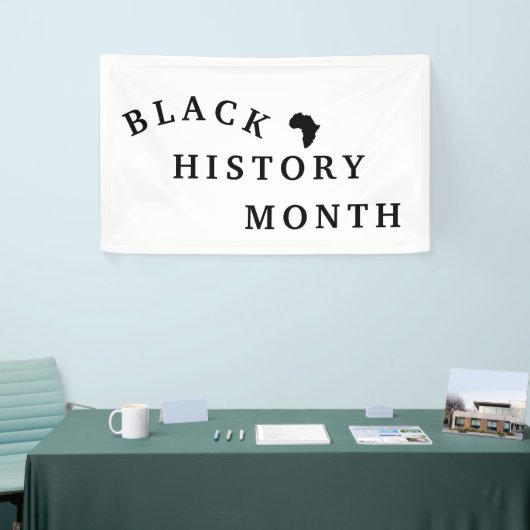 Schwarzgeschichte Banner (Messeveranstaltung)