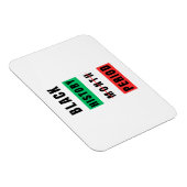 Schwarzgeschichte Magnet (Rechte Seite)