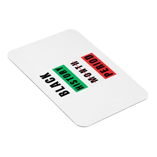 Schwarzgeschichte Magnet (Rechte Seite)