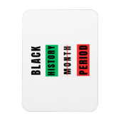 Schwarzgeschichte Magnet (Vertikal)