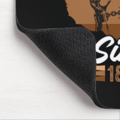 Schwarzgeschichte Mon 1865 Mousepad (Ecke)