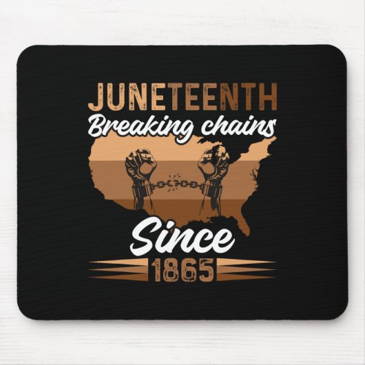 Schwarzgeschichte Mon 1865 Mousepad (Vorne)