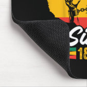 Schwarzgeschichte Mon 1865 Mousepad (Ecke)
