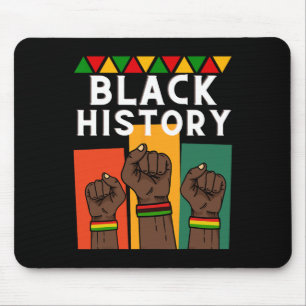 Schwarzgeschichte Monat 2025 Afrikanischer Amerika Mousepad