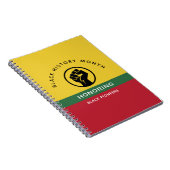 Schwarzgeschichte Monat Afrikanisch-amerikanischer Notizblock (Rechte Seite)