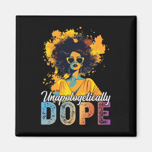 Schwarzgeschichte Monat Afrikanische Unapologetik Magnet