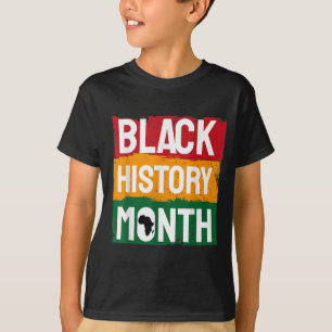 Schwarzgeschichte Monat Afrikanisches Amerikanisch T-Shirt