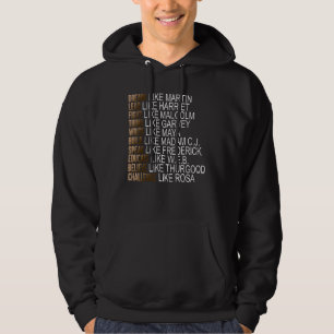 Schwarzgeschichte Monat Afrikanisches Land 2022 Hoodie