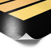 Schwarzgeschichte Monat Drippin Melanin Fotodruck (Ecke)