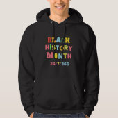 Schwarzgeschichte Monat für mich Afrikanischer Sto Hoodie (Vorderseite)