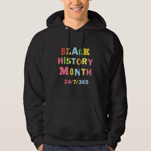 Schwarzgeschichte Monat für mich Afrikanischer Sto Hoodie (Vorderseite)