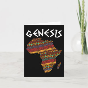Schwarzgeschichte Monat Genesis Proud Africa A Karte