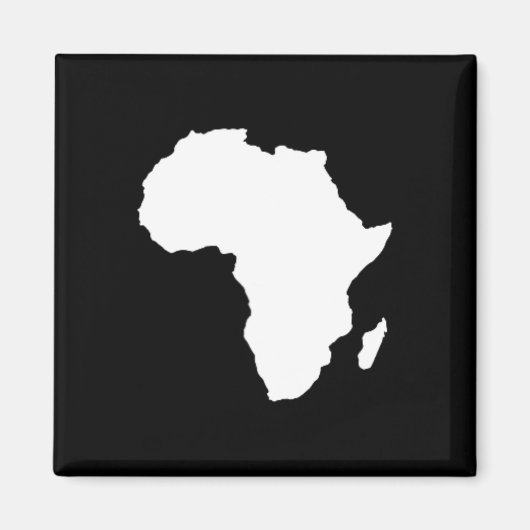 Schwarzgeschichte Monat Juni Subtle Africa Magnet (Vorne)