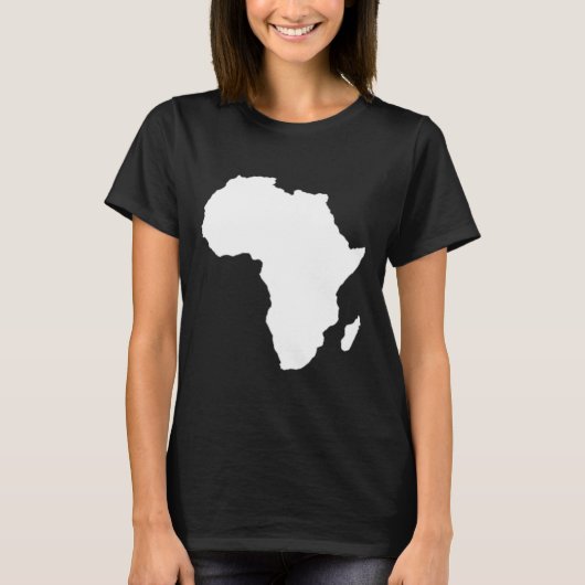 Schwarzgeschichte Monat Juni Subtle Africa T-Shirt (Vorderseite)