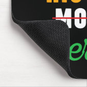 Schwarzgeschichte Monat Periode afrikanischer Amer Mousepad (Ecke)