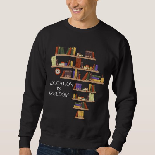 Schwarzgeschichte Monat schwarze Geschichte Sweatshirt (Vorderseite)
