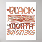 Schwarzgeschichte Poster (Vorne)