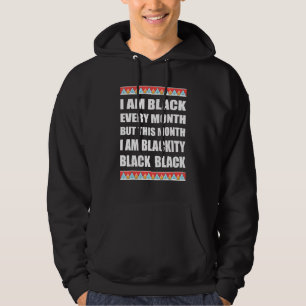 Schwarzgeschichte Schwarz jeden Monat Bhm Afrikas Hoodie