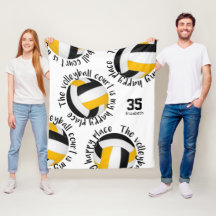 Schwarzgoldvolleyball-Happy Place Typografie