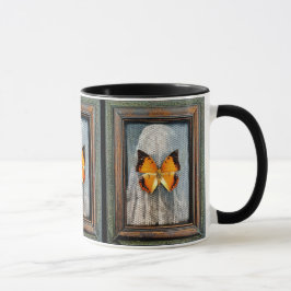 Schwarzgrenzenlose Anklagen Schmetterling-Kaffeepa Tasse