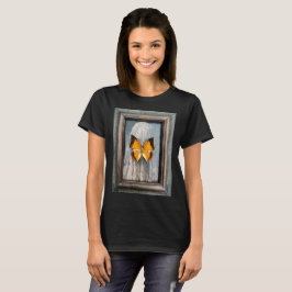 Schwarzgrenzenloser Schmetterlingsstifter-T - Shir T-Shirt