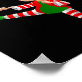 Schwarzgurt Elf-Taekwondo, Karate, Jui Jitsu, Kick Poster (Ecke)