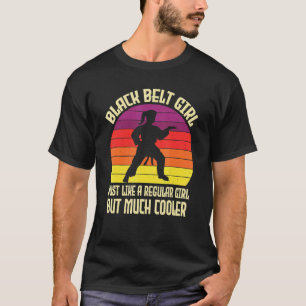 Schwarzgurt Förderung Karate Schwarzgürtel Schwarz T-Shirt