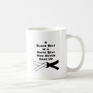 Schwarzgurt Kaffeetasse