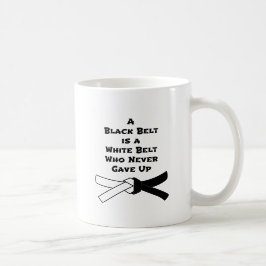 Schwarzgurt Kaffeetasse (Rechts)